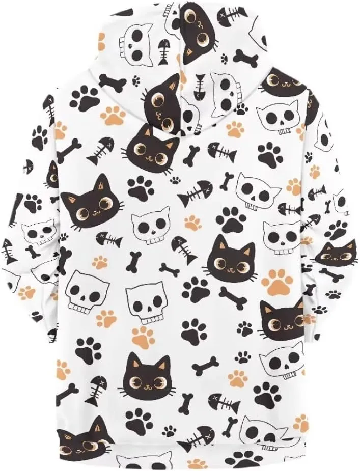 Age 6-14 Boys Girls Hoodies Zipper Sweatshirt Long Sleeve Hoodie Sweatshirt with Pockets Pullover Tops