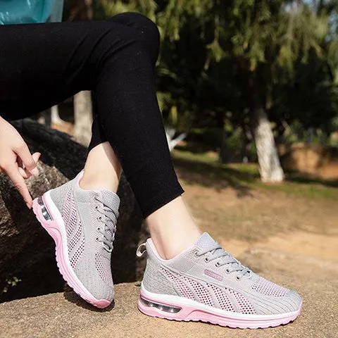 Arch Support Sports Sneakers Mesh Air Cushion Women Orthopedic Shoes