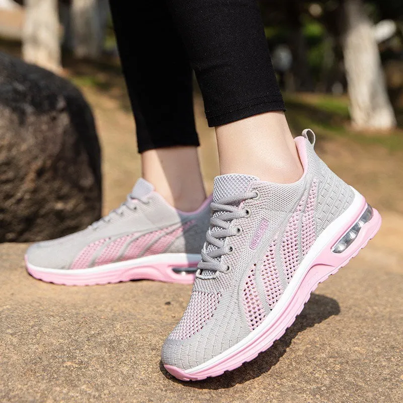 Arch Support Sports Sneakers Mesh Air Cushion Women Orthopedic Shoes