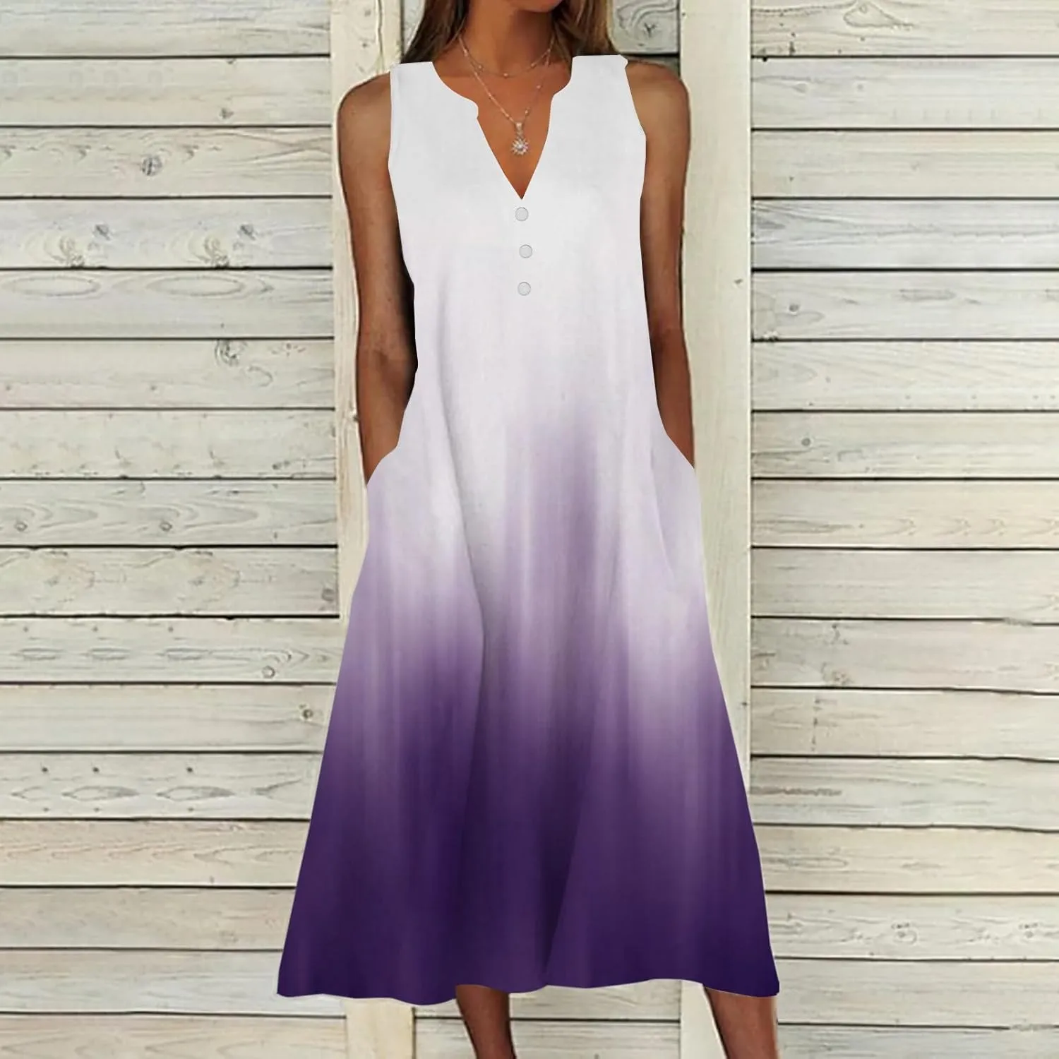 Beach Sundresses for Women 2025 Vacation Casual Plus Size Midi Sun Dress Loose Flowy Summer Boho Long Dresse Trendy