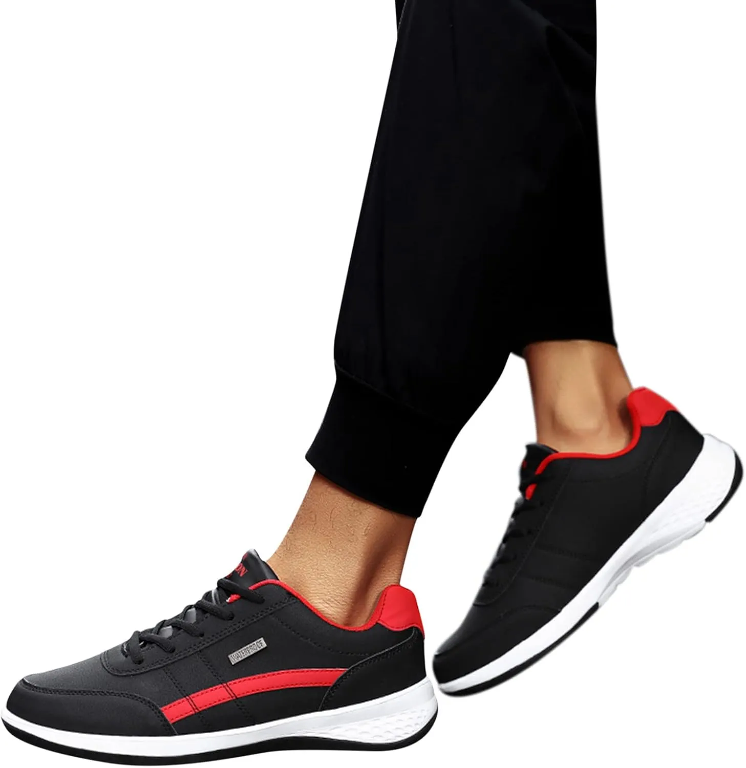 Cathalem Sneakers for Men Slip On Sneakers Non Slip Walking Shoes Men Lightweight Comfort Workout Fashion Sneakes