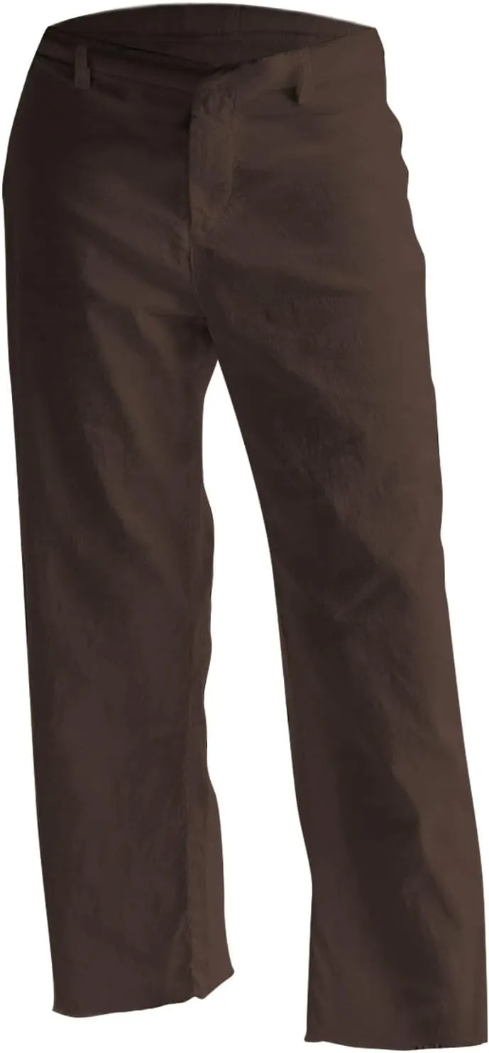 Cotton Linen Cropped Pants Women Straight Leg Capris Summer Business Casual Work Pants Ankle Length Chino Trousers
