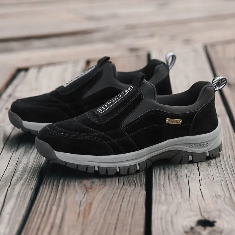 Cuzcare Men Fashionable Orthopedic Shoes Rubber Casual Winter Boots