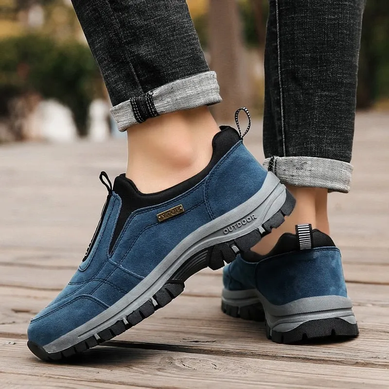 Cuzcare Men Fashionable Orthopedic Shoes Rubber Casual Winter Boots
