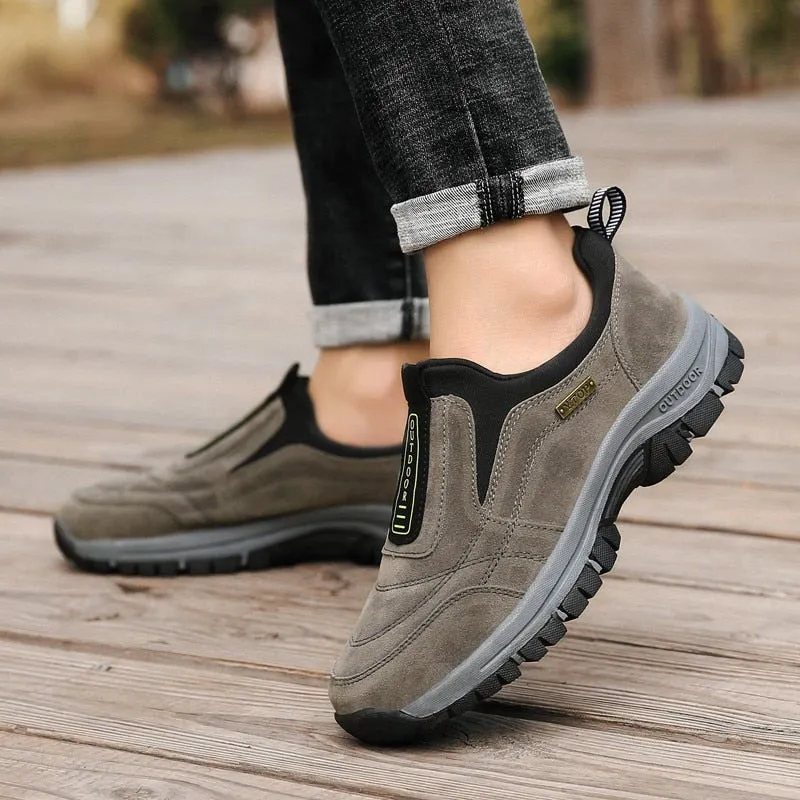 Cuzcare Men Fashionable Orthopedic Shoes Rubber Casual Winter Boots