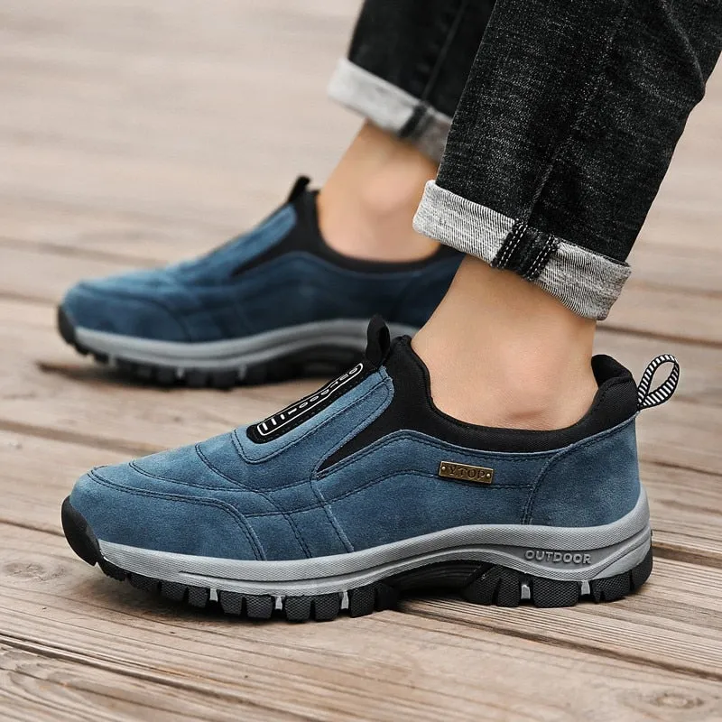 Cuzcare Men Fashionable Orthopedic Shoes Rubber Casual Winter Boots