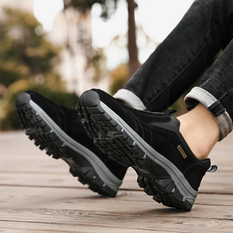 Cuzcare Men Fashionable Orthopedic Shoes Rubber Casual Winter Boots