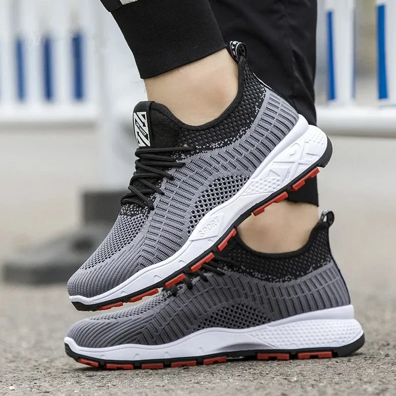 Cuzcare Men Orthopedic Shoes Mesh Casual Walking Sneaker