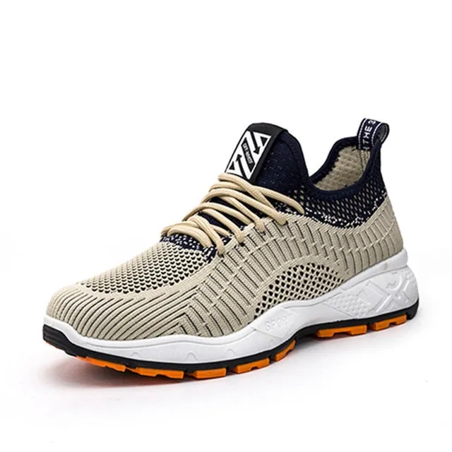 Cuzcare Men Orthopedic Shoes Mesh Casual Walking Sneaker
