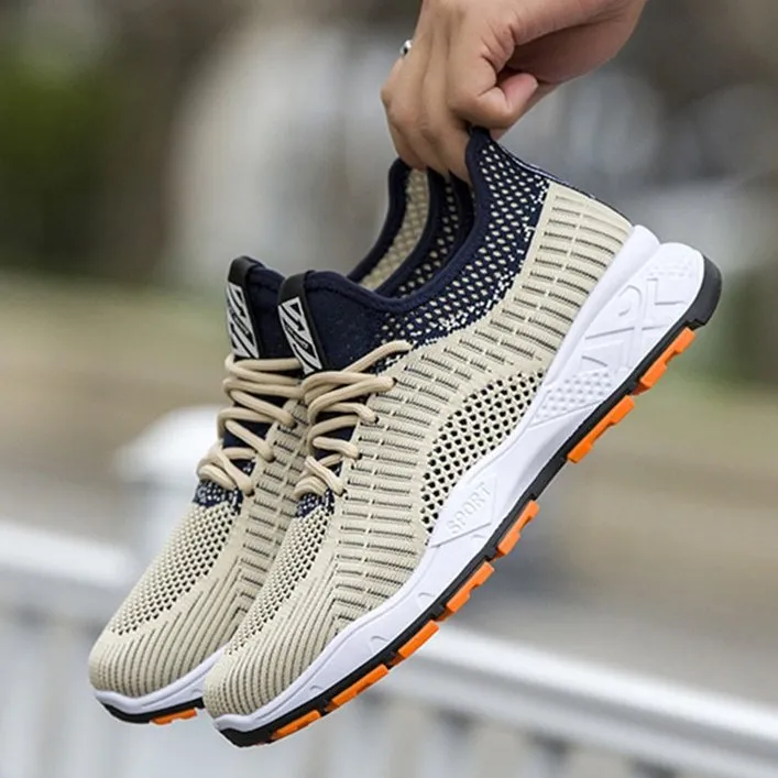 Cuzcare Men Orthopedic Shoes Mesh Casual Walking Sneaker