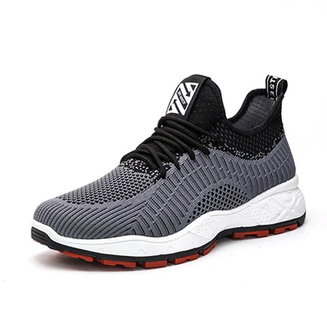 Cuzcare Men Orthopedic Shoes Mesh Casual Walking Sneaker