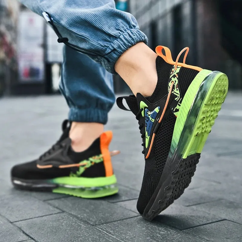 Cuzcare Men Running Orthopedic Shoes Mesh Upper Air Cushion