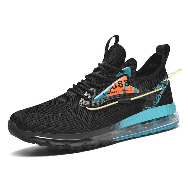 Cuzcare Men Running Orthopedic Shoes Mesh Upper Air Cushion