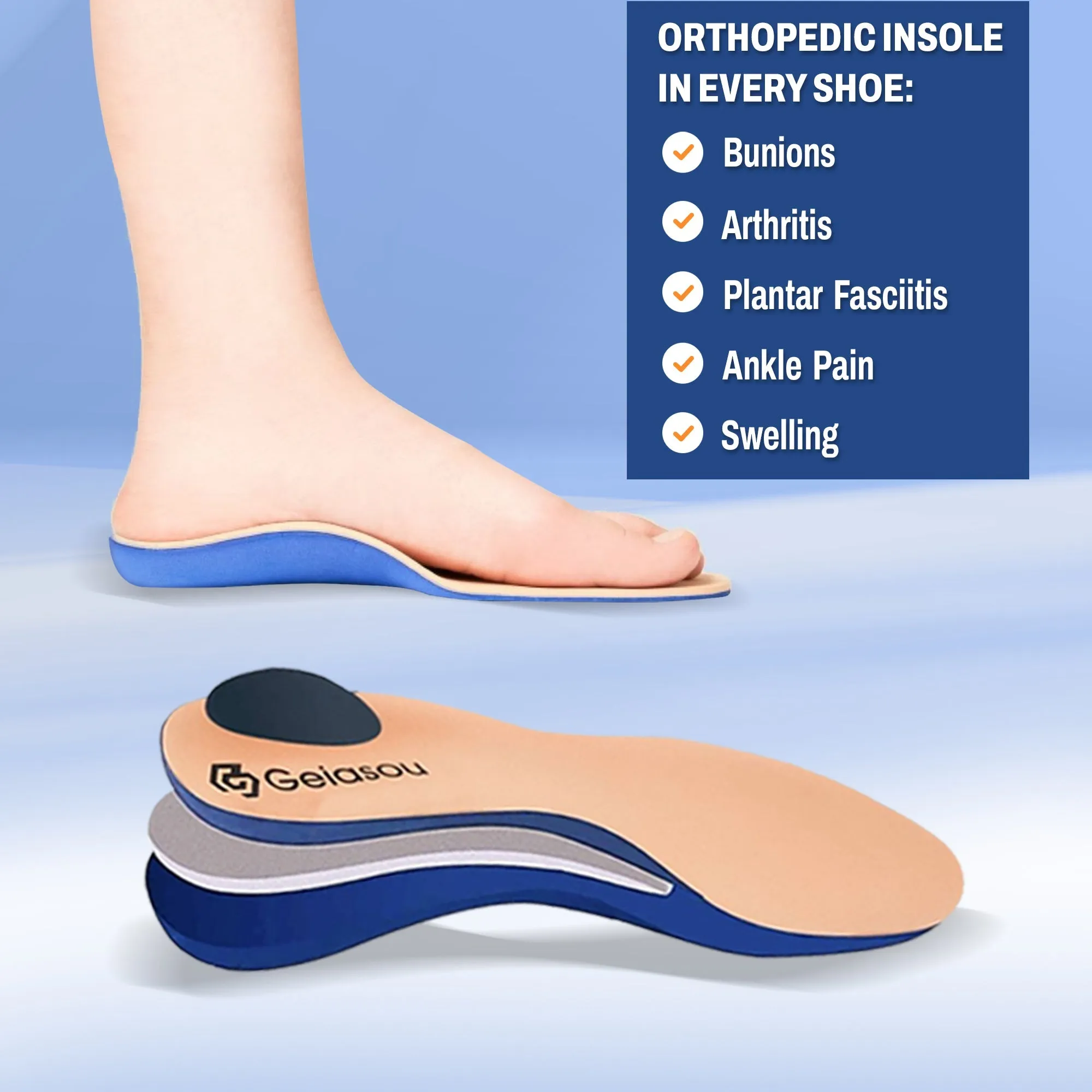 Cuzcare Men Warm Orthopedic Shoes Round Toe Ankle Snow Boots