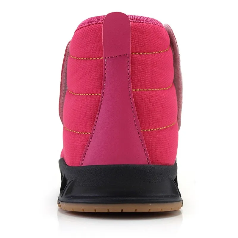 Cuzcare Men WInter Orthopedic Shoes Plush Casual Snow Boots
