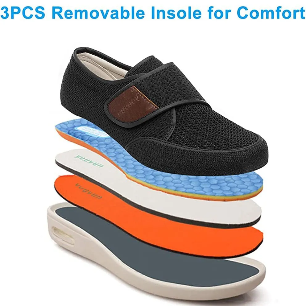Cuzcare Orthopedic Shoes Men Breathable Casual Comfortable Diabetic