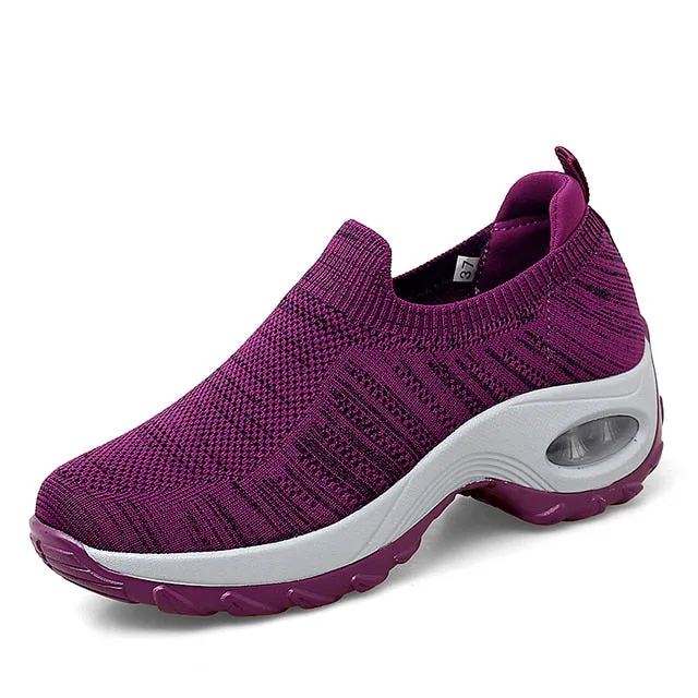 Cuzcare Orthopedic Shoes Women Breathable Arch Support Non-Slip Outsole