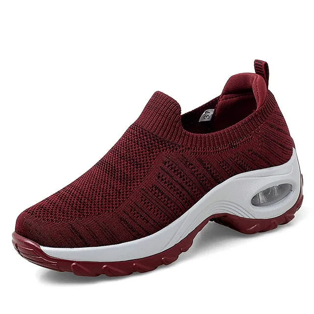 Cuzcare Orthopedic Shoes Women Breathable Arch Support Non-Slip Outsole