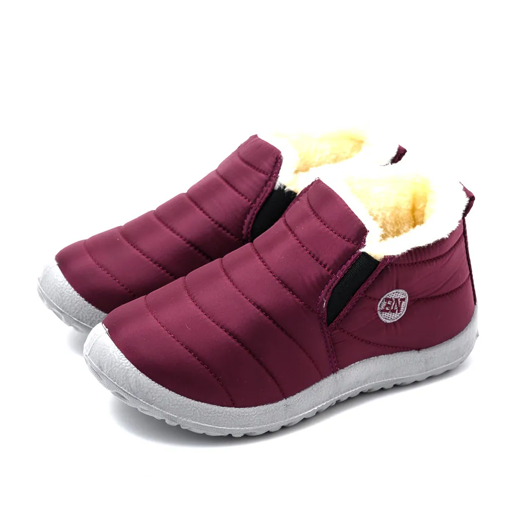 Cuzcare Orthopedic Shoes Women Fur Waterproof Winter Boots