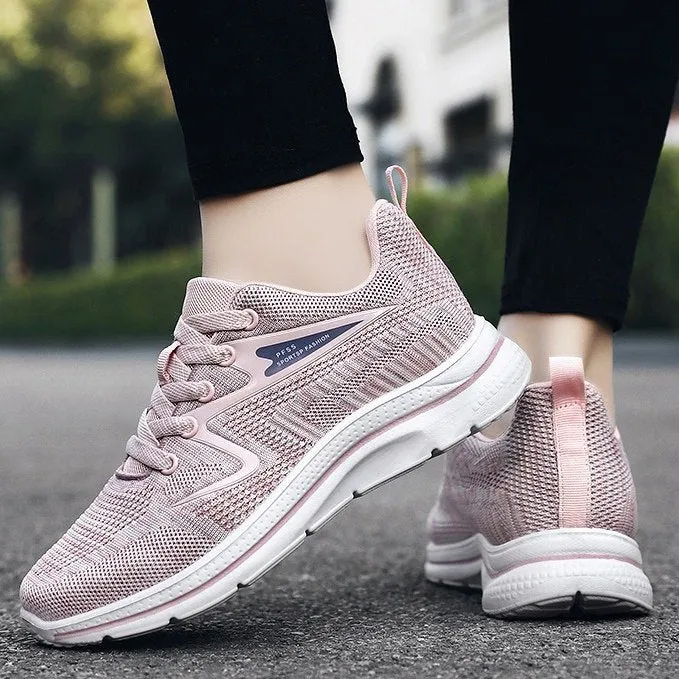 Cuzcare Orthopedic Shoes Women Premium Cotton Cushion Trendy Walking Sneakers