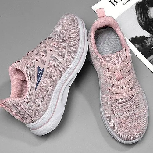 Cuzcare Orthopedic Shoes Women Premium Cotton Cushion Trendy Walking Sneakers