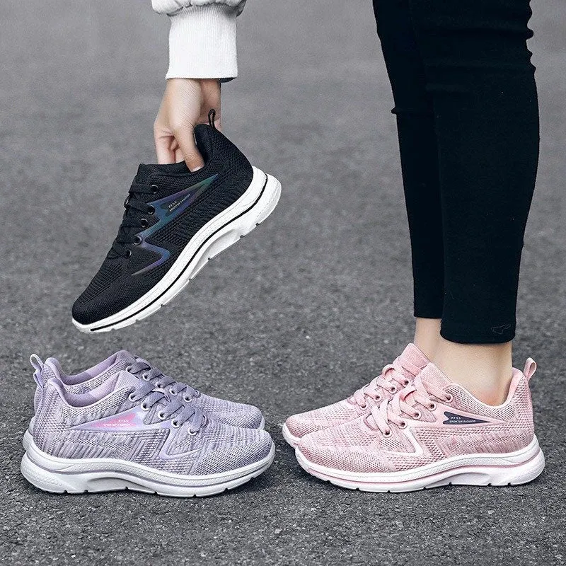Cuzcare Orthopedic Shoes Women Premium Cotton Cushion Trendy Walking Sneakers