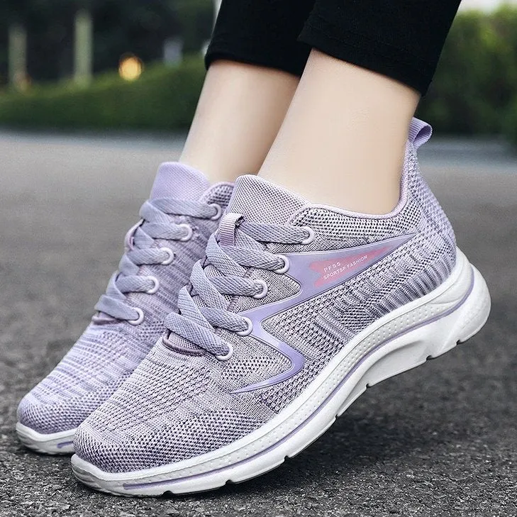 Cuzcare Orthopedic Shoes Women Premium Cotton Cushion Trendy Walking Sneakers