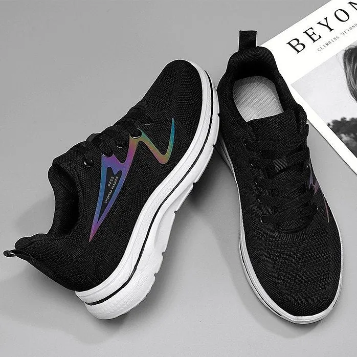 Cuzcare Orthopedic Shoes Women Premium Cotton Cushion Trendy Walking Sneakers