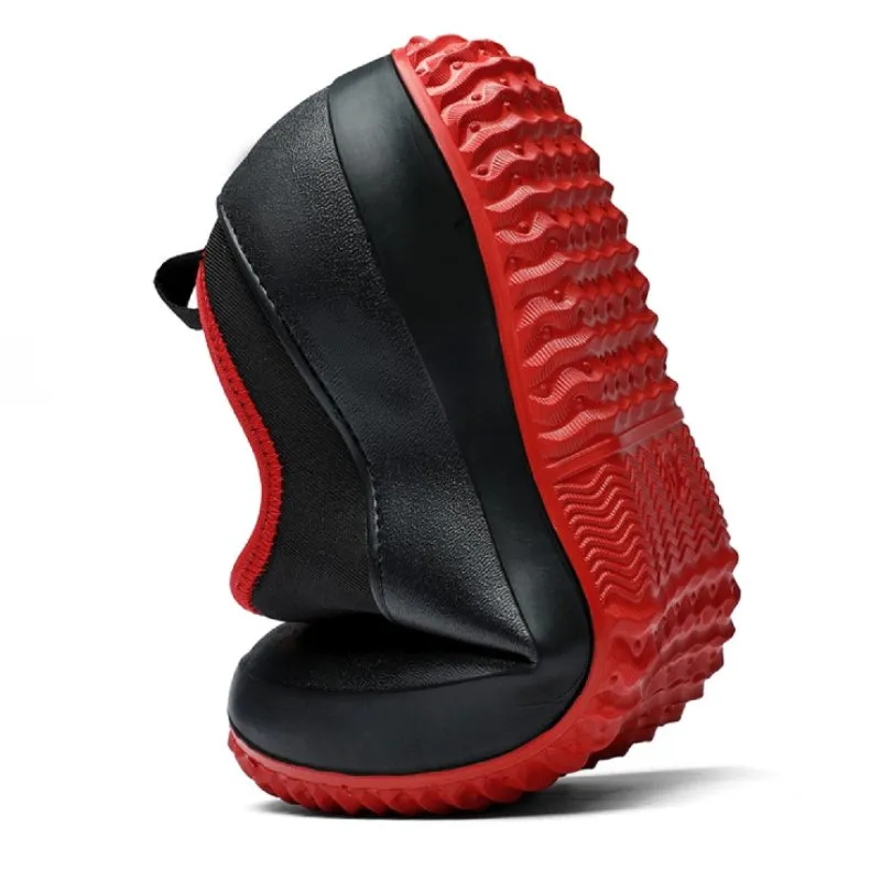 Cuzcare Slip-on Waterproof Orthopedic Shoes Rubber Winter Boots For Men