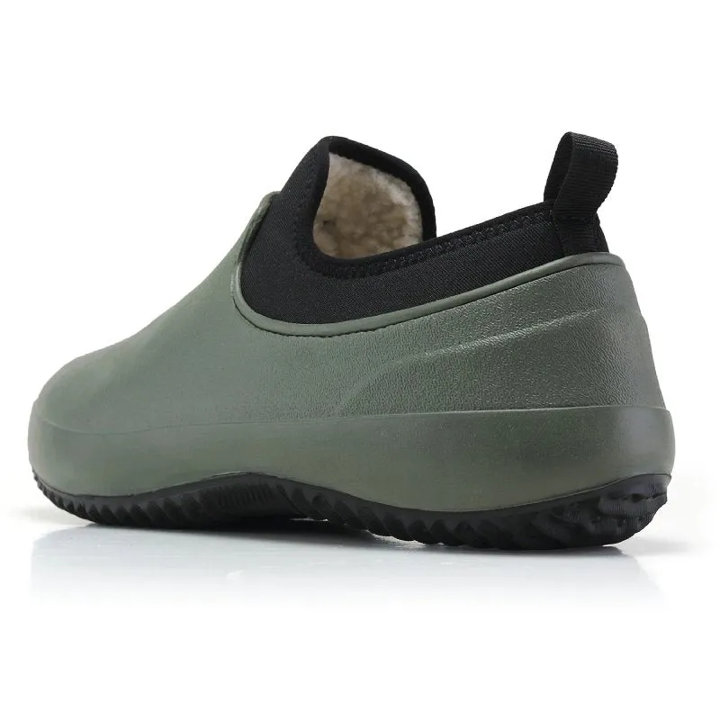 Cuzcare Slip-on Waterproof Orthopedic Shoes Rubber Winter Boots For Men
