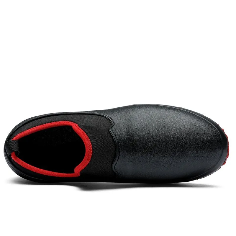 Cuzcare Slip-on Waterproof Orthopedic Shoes Rubber Winter Boots For Men