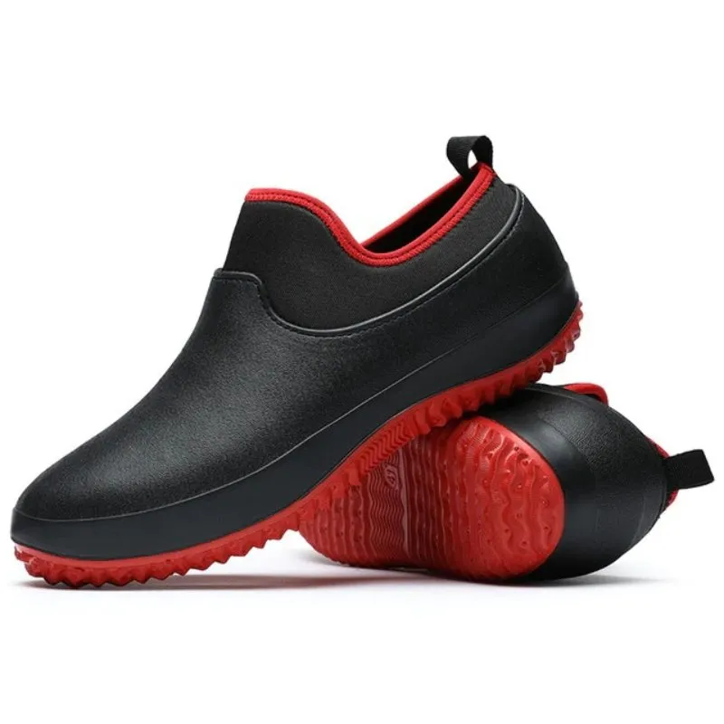 Cuzcare Slip-on Waterproof Orthopedic Shoes Rubber Winter Boots For Men