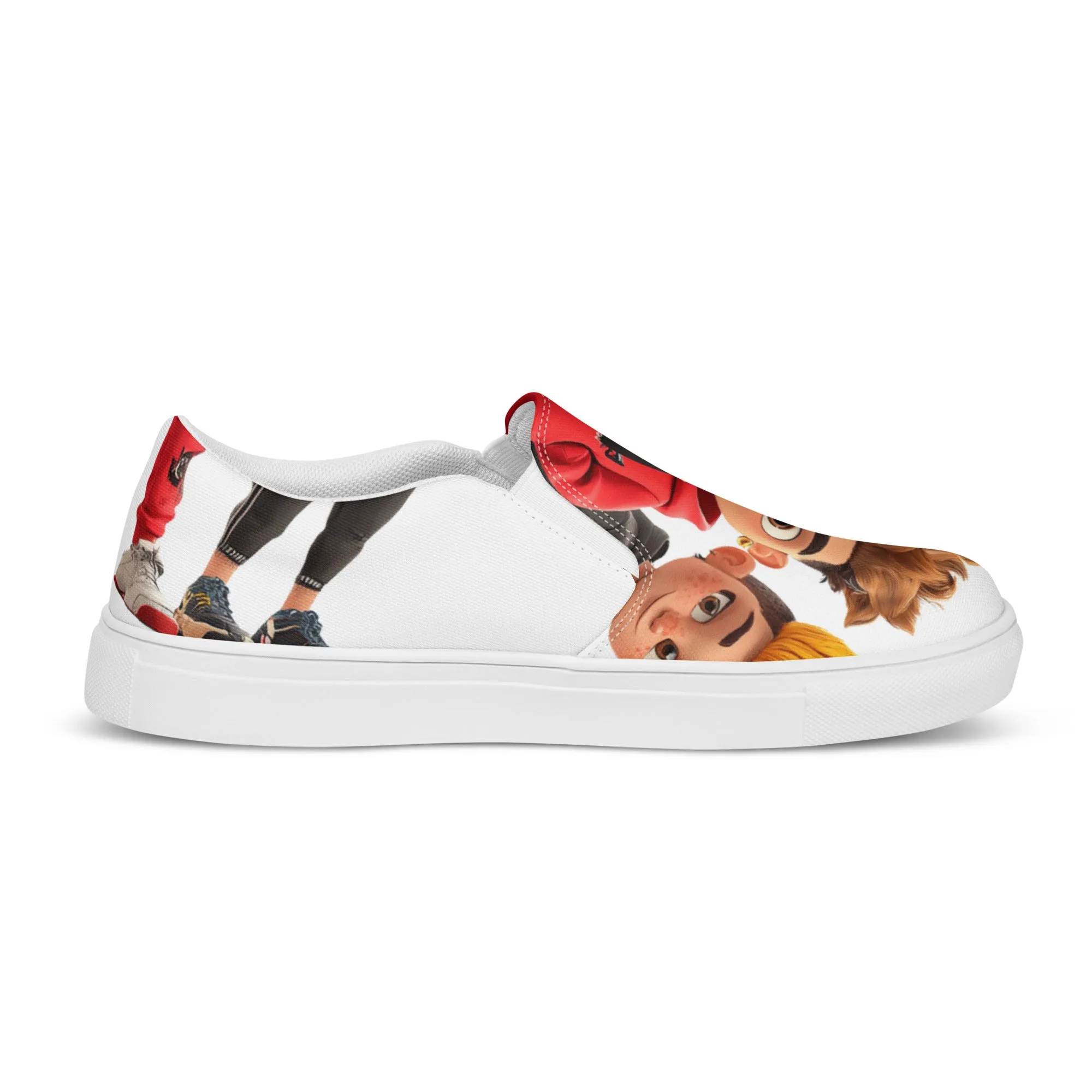 DUO MODERN "Trio Mode" Men’s Slip-On Canvas Shoes