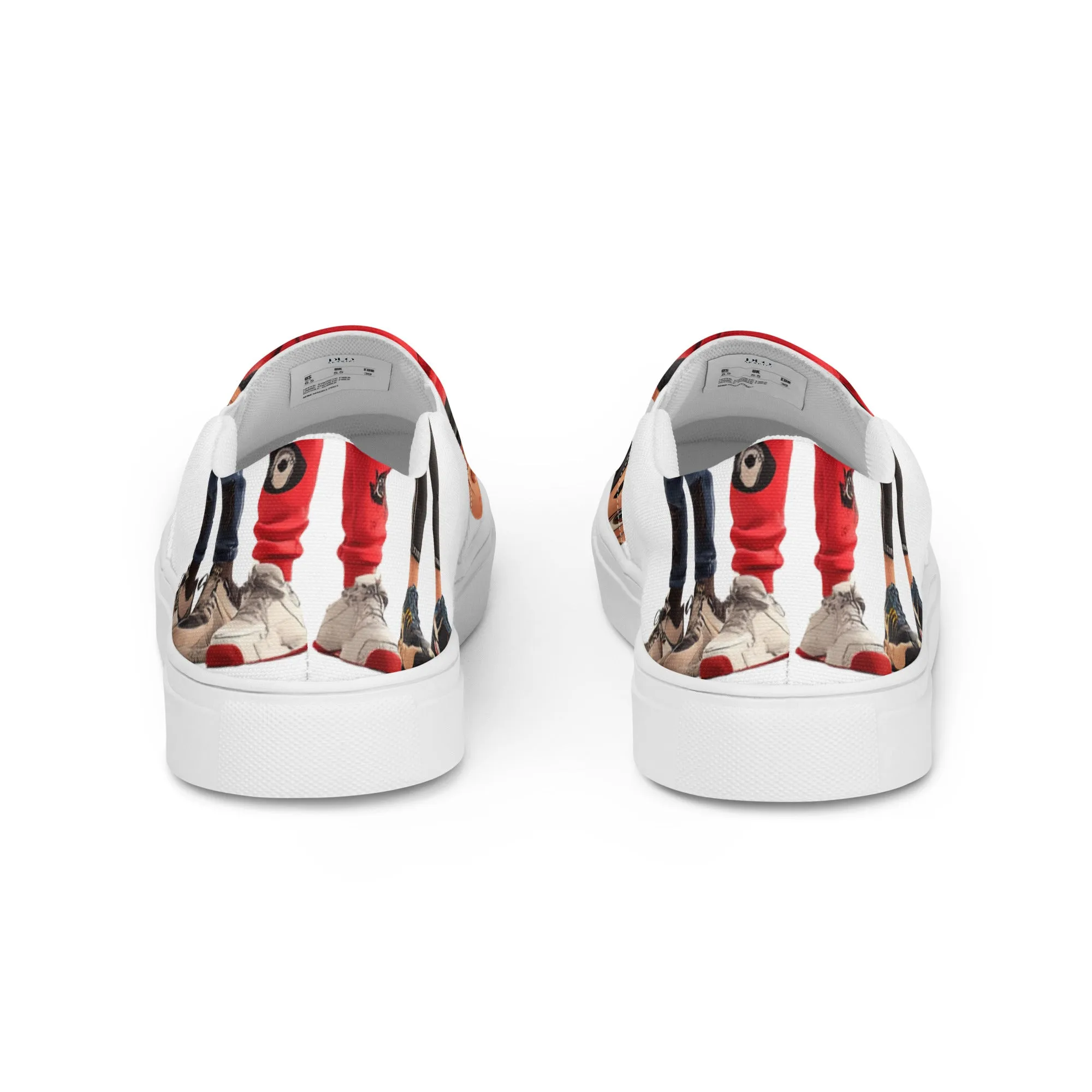 DUO MODERN "Trio Mode" Men’s Slip-On Canvas Shoes