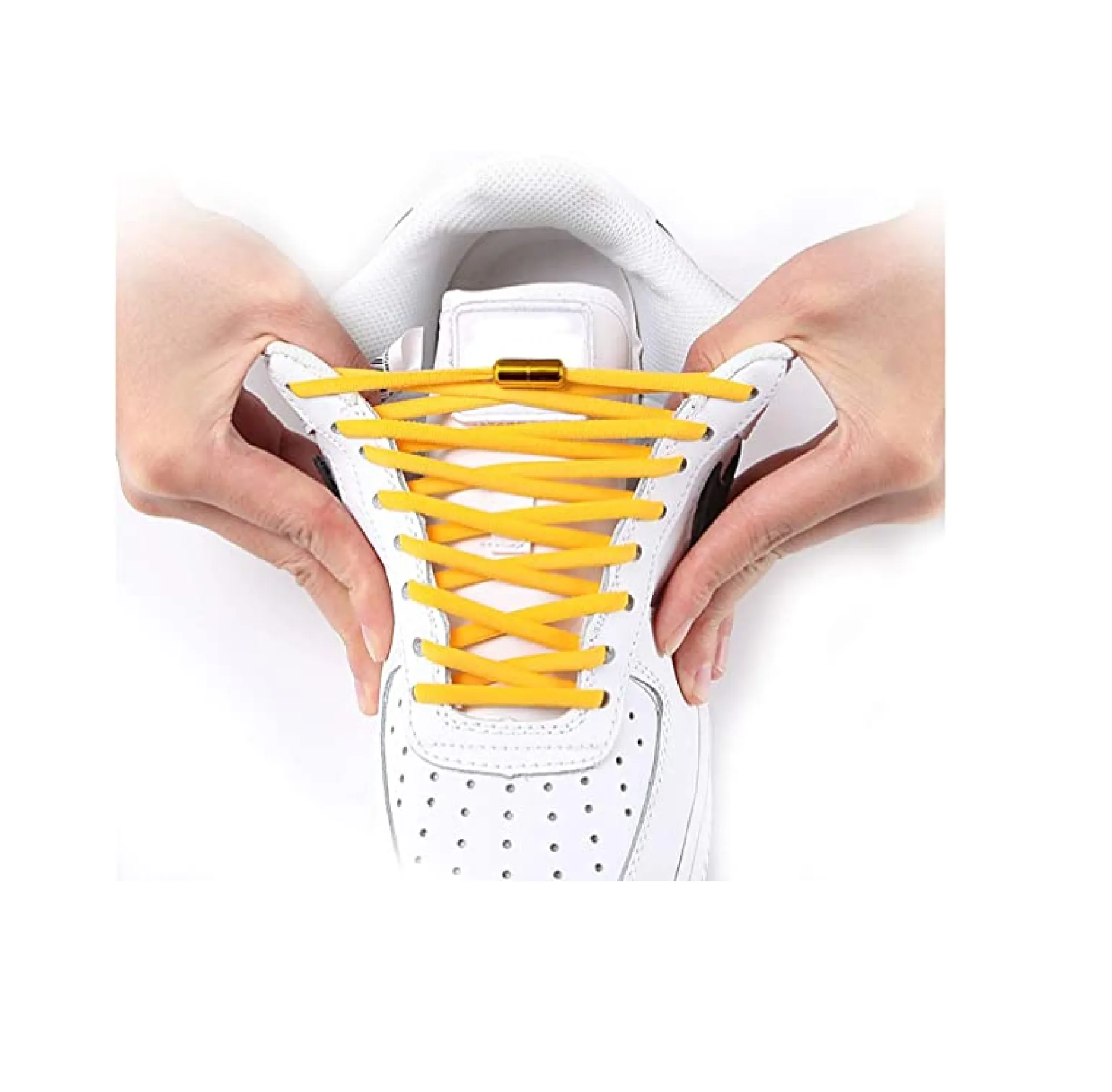 Elastic No Tie Shoe Laces For Adults Kids Elderly One Size Fits All