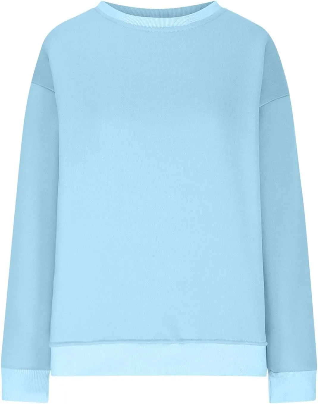 Fall Fashion For Women 2024 Oversized Long Sleeve Crewneck Sweatshirt Fleece Pullover Tops With Pockets Warm Outfits