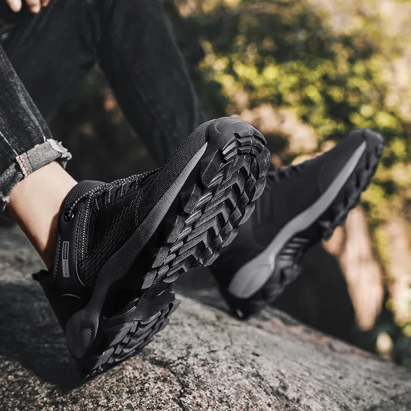 Fashion Men's Damping Tennis Waterproof Shoes