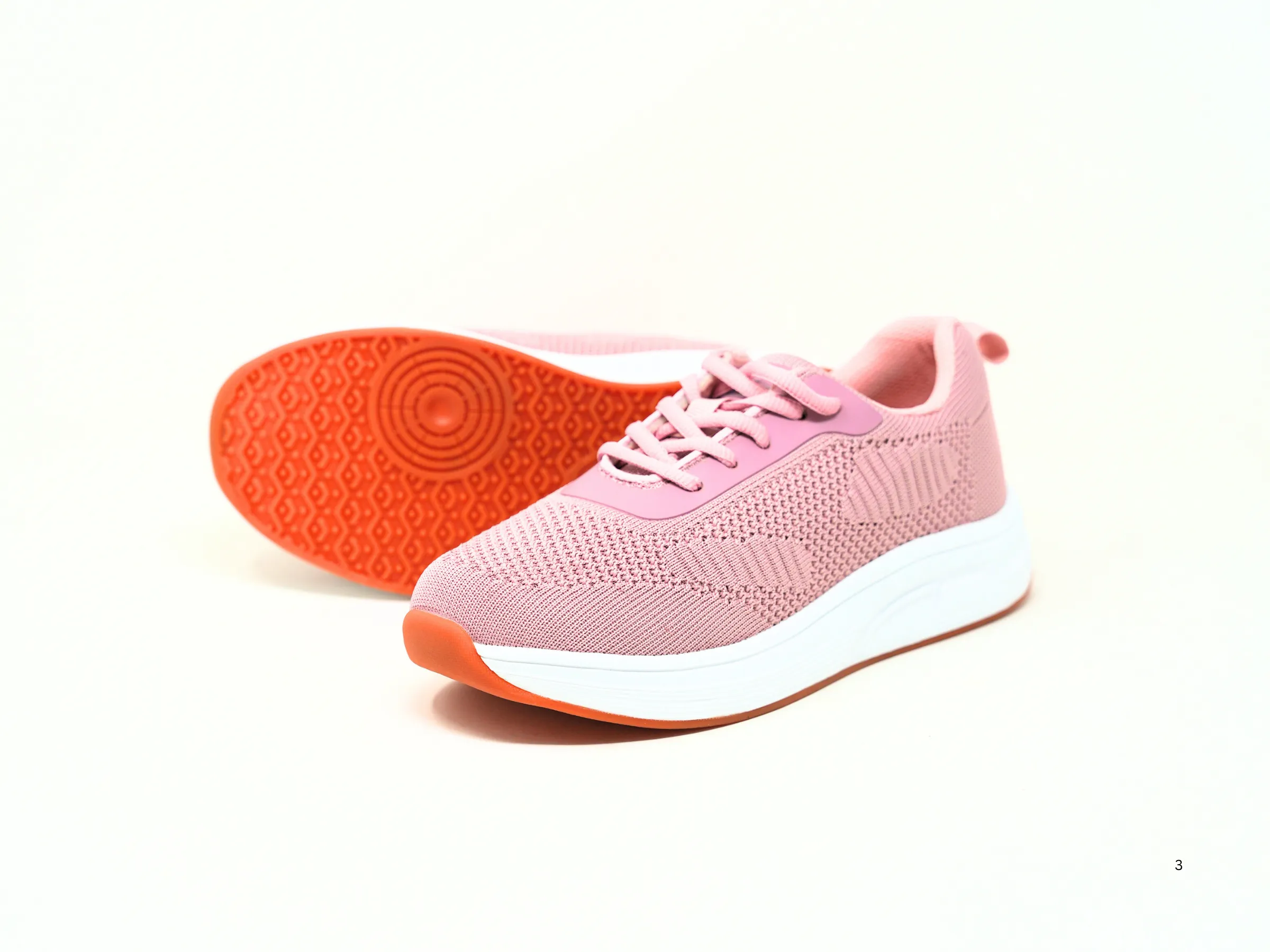 FITec 9329 Pink - Lady's Added-Depth Extreme-Light Knitted Walking Shoe