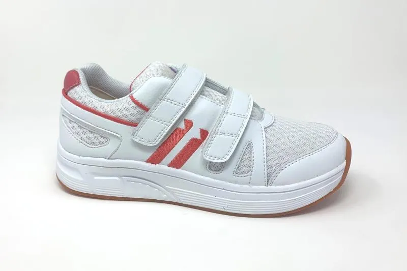 FITec 9331 White - Lady's Added-Depth Light Mesh Walking Shoe