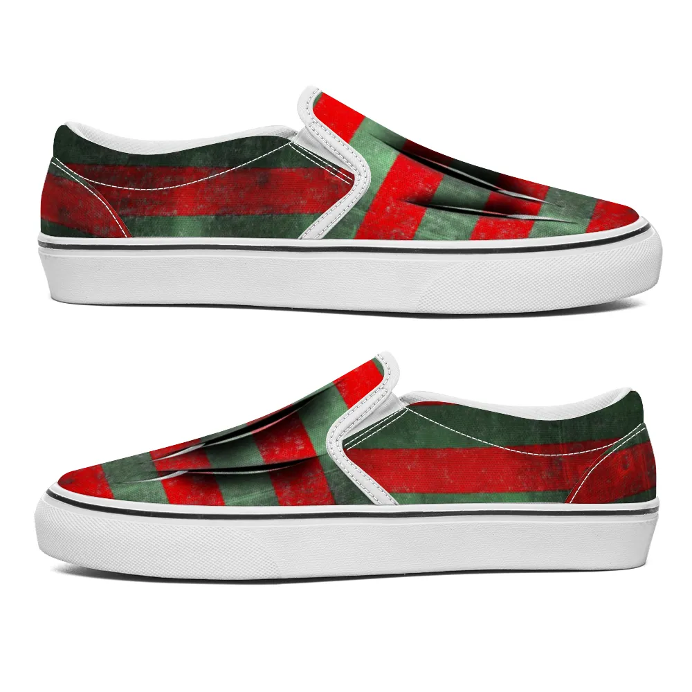 Freddy's Claws - Krueger Shoes | Horror Freak Slip-on Sneakers