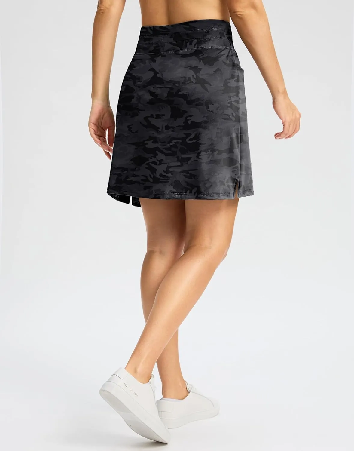 G Gradual Women's 18" Golf Skorts Skirts with 3 Pockets High Waisted Athletic Skorts for Women Stretchy Tennis Skirts