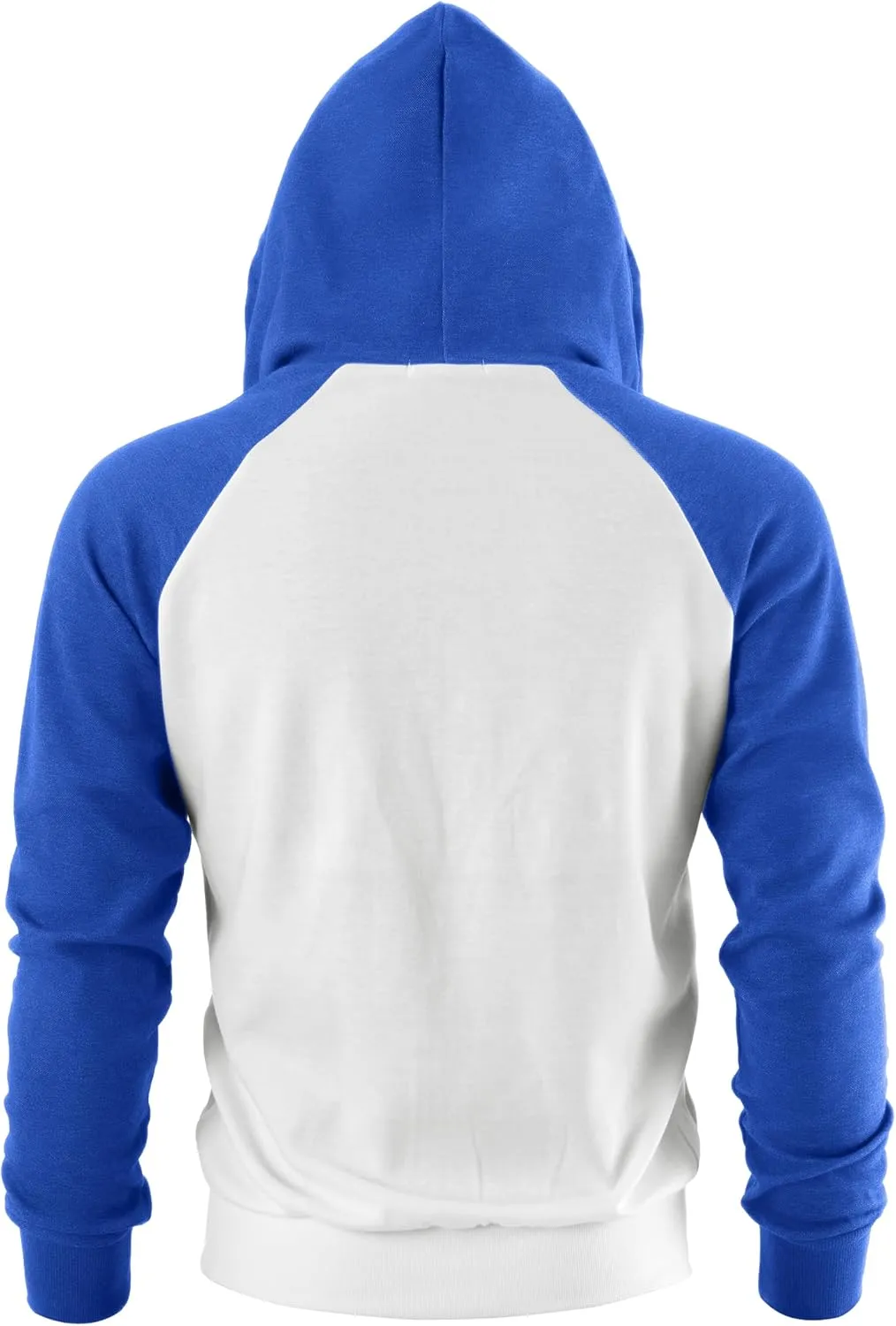 GIVON Men's Zip Up Hoodie Lightweight Baseball Raglan Hooded Sweatshirt