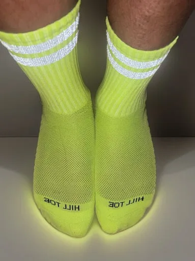 Hill Toe “Glow Mode” Sock – High Visibility Edition