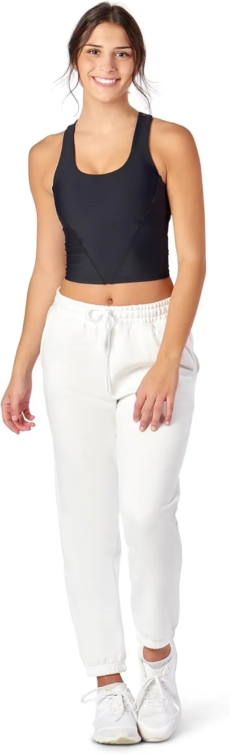 KADI Women's Fleece Lined Joggers Lightweight Casual Lounge Pants Athletic Sweatpants