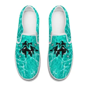 Keep Calm Believe In Nothing | Lebowski Nihilist Slip-on Sneakers