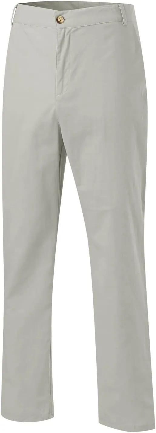 Linen Pants for Men Pleated Lightweight Loose Jogging Trousers Outdoor Running Summer Travel Pants