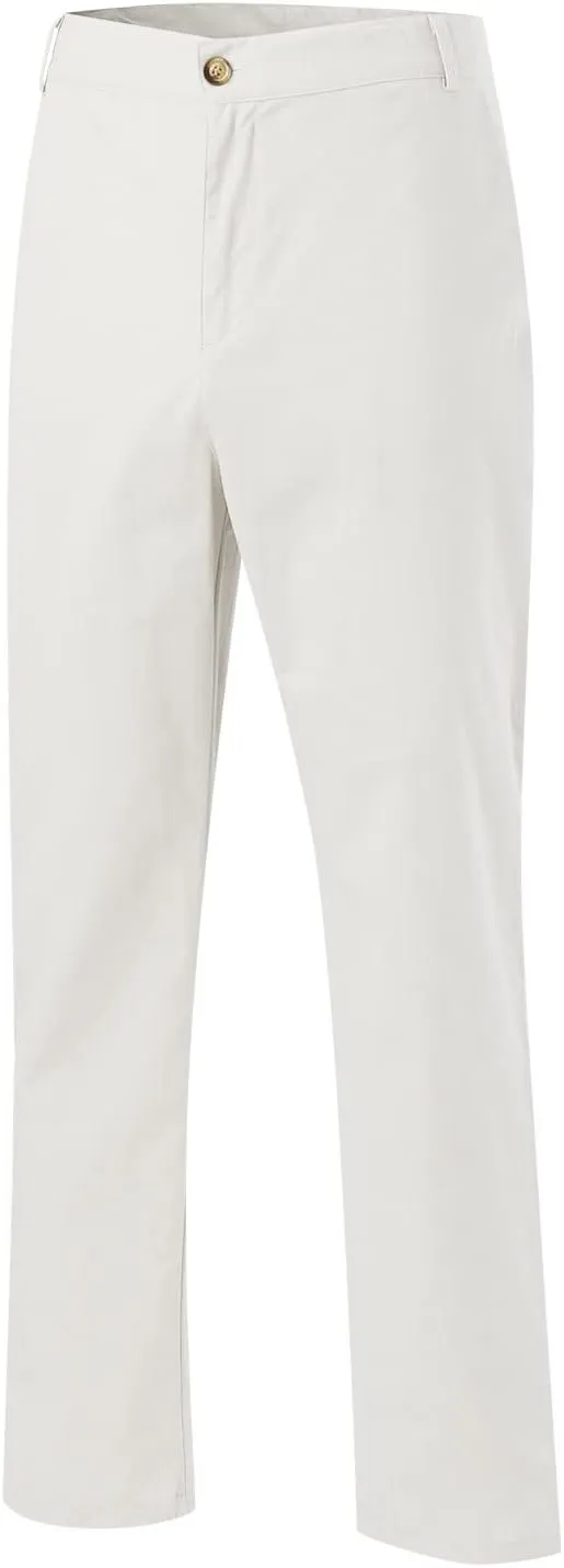 Linen Pants for Men Pleated Lightweight Loose Jogging Trousers Outdoor Running Summer Travel Pants