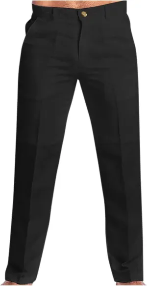 Linen Pants for Men Pleated Lightweight Loose Jogging Trousers Outdoor Running Summer Travel Pants