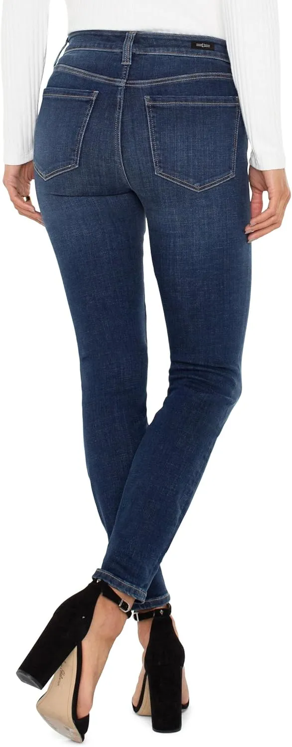 Liverpool Los Angeles Abby Skinny Mid Rise Premium Stretch Denim