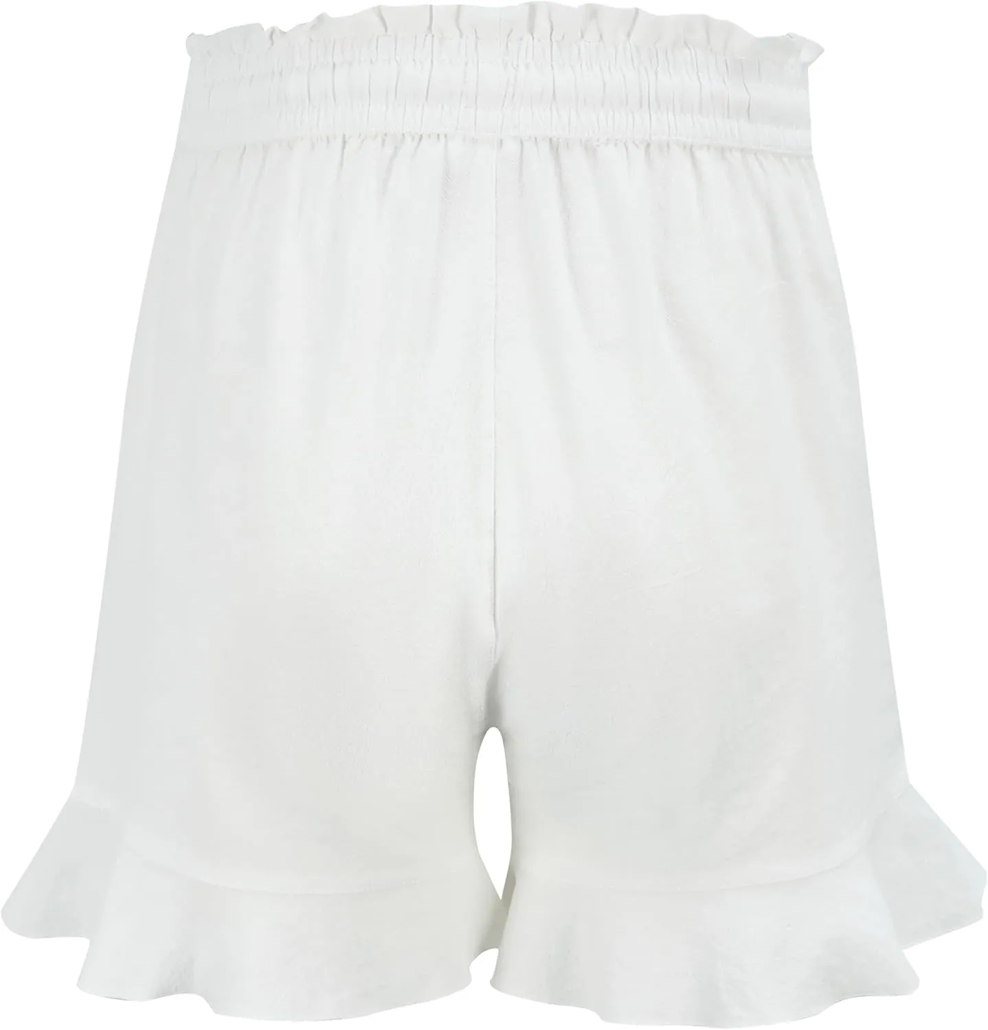 LNX Womens Linen Shorts High Waisted Wide Leg Drawstring Summer Beach Shorts with Pockets